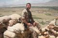 Ladislav Mihályi na předsunutém stanovišti afghánské armády během mise OMLT Wardak, Afghánistán 2012 – archiv Ladislava Mihályiho
