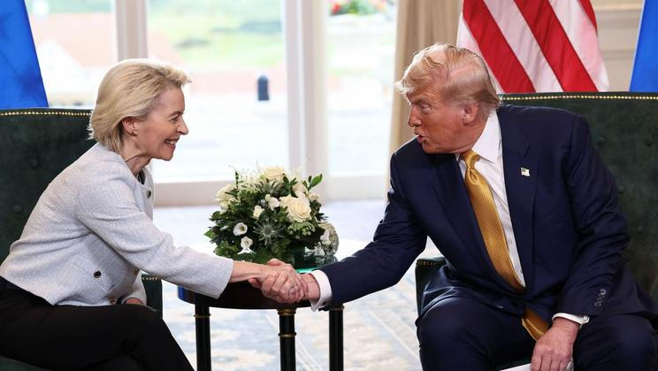 Donald Trump, Ursula von der Leyenová