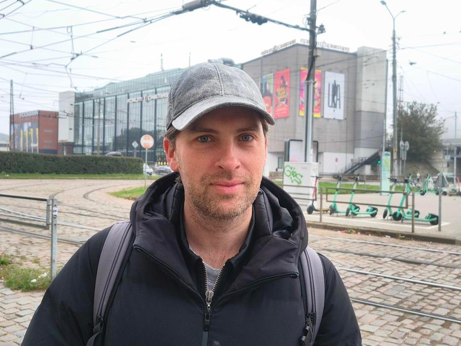 Filozof a pedagog Igors Gubenko v Rize, 2. října 2026.