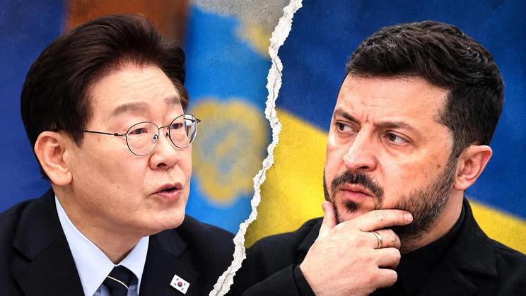 Volodymyr Zelenskyj a I Če-mjong