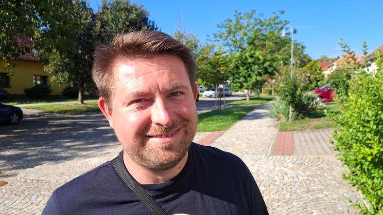 Předseda místních lidovců a oblíbený učitel na gymnáziu v Židlochovicích Tomáš Kaválek.