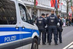 D?sseldorf,,Germany.,Mar9,2024.,The,North,Rhine-westphalia,(nrw),State,Police,(polizei)on