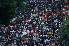 Protest against India's Chief Election Commissioner Gyanesh Kumar, in Mumbai