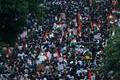 Protest against India's Chief Election Commissioner Gyanesh Kumar, in Mumbai