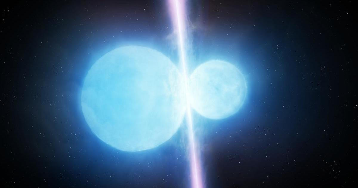 Astronomers attribute record X-ray burst to neutron star collision