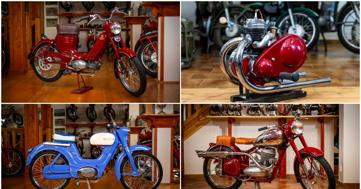 Jawa pařez za 87 tisíc, překvapily i Babetty. Motorky po zesnulém sběrateli vynesly přes pět milionů