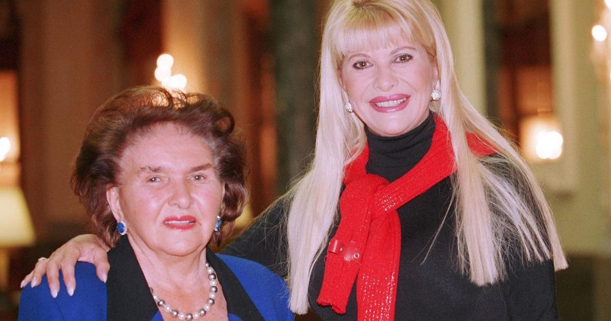 Ivana Trump s maminkou Marií Zelníčkovou