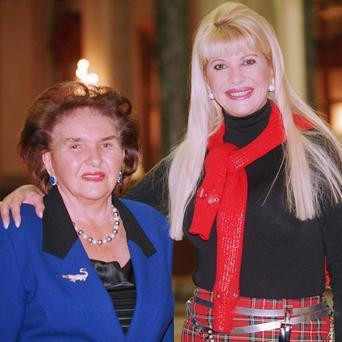 Ivana Trump s maminkou Marií Zelníčkovou