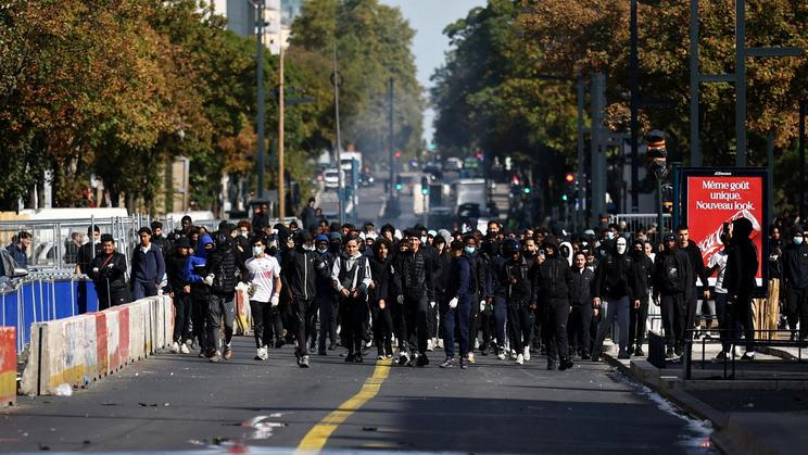 FILE PHOTO: French high school students protest in France