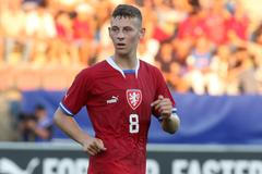 Jakub Křišťan v dresu české fotbalové reprezentace do 21 let