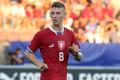 Jakub Křišťan v dresu české fotbalové reprezentace do 21 let
