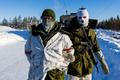 FILE PHOTO: Canadian troops conduct arctic operations