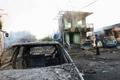 Aftermath of a Russian missile attack in Kyiv