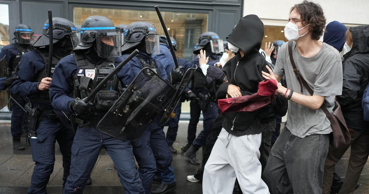 Photo: Aktualne Police arrest 107 people during student protests in Liège