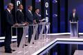 Kromě ministra průmyslu Karla Havlíčka (ANO) se debaty zúčastnili předsedové Vít Rakušan (STAN), Martin Kupka (ODS), Zdeněk Hřib (Piráti), Tomio Okamura (SPD) a Petr Macinka (Motoristé sobě); 7. října 2026.