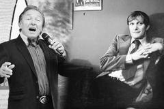 Karel Gott a Jiří Suchý - koláž Aktuálně.cz