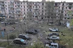Russian air attack in Zaporizhzhia