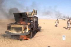 Battle between Iran-aligned Houthi fighters and Saudi backed forces in al Jawf governate