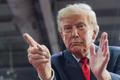 US President Trump attends a campaign rally in Syracuse