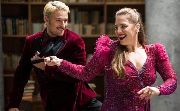 Petra Nesvačilová a Filip Hudlický