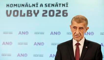 komunální volby, senátní volby, 2026, poslanec, předseda Andrej Babiš