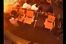 Surveillance footage shows the moment of the attack at King Khalid International Airport in Saudi Arabia 