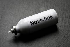 Novichok,Agent,Poison,On,Dark,Background.,Vial,With,Deadly,Novichok