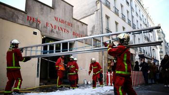 The Marche des Enfants-Rouges in Paris destroyed after a fire
