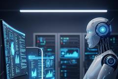 Ai,Robot,At,The,Computer