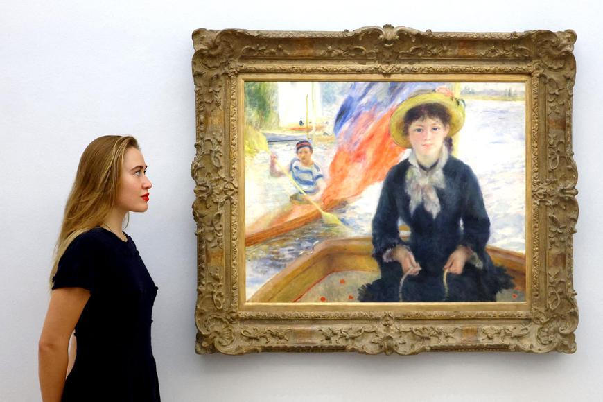 Podezřelý z krádeže Renoirů navštívil muzeum, tak ho policie urychleně zatkla