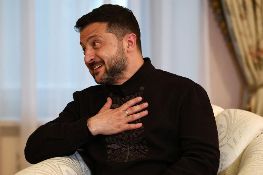 Zelenskyj si pochvaluje nezvyklý klid po úderu na „ruský Google". Má to však háček