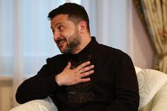 Ukrajinský prezident Volodymyr Zelenskyj; snímek z 24. srpna 2026.