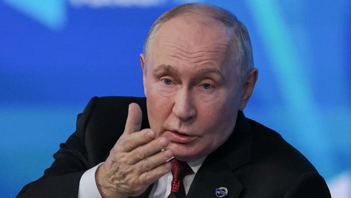 Russian President Vladimir Putin attends Valdai International Discussion Club in Moscow