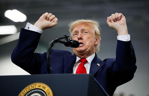 US President Donald Trump visits Alaska
