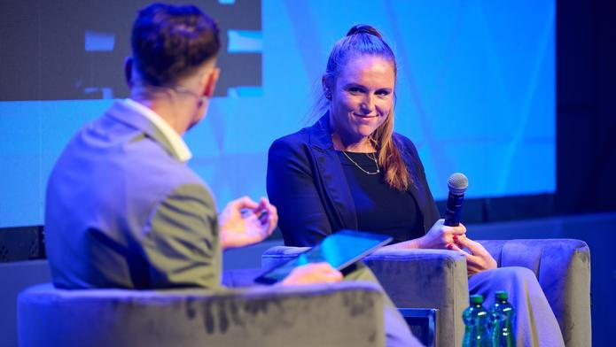 Kristýna Kolocová na konferenci Sport Alive