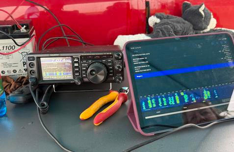 Takhle vypadala vysílací stanice Tomáše Osvalda u liblických stožárů.