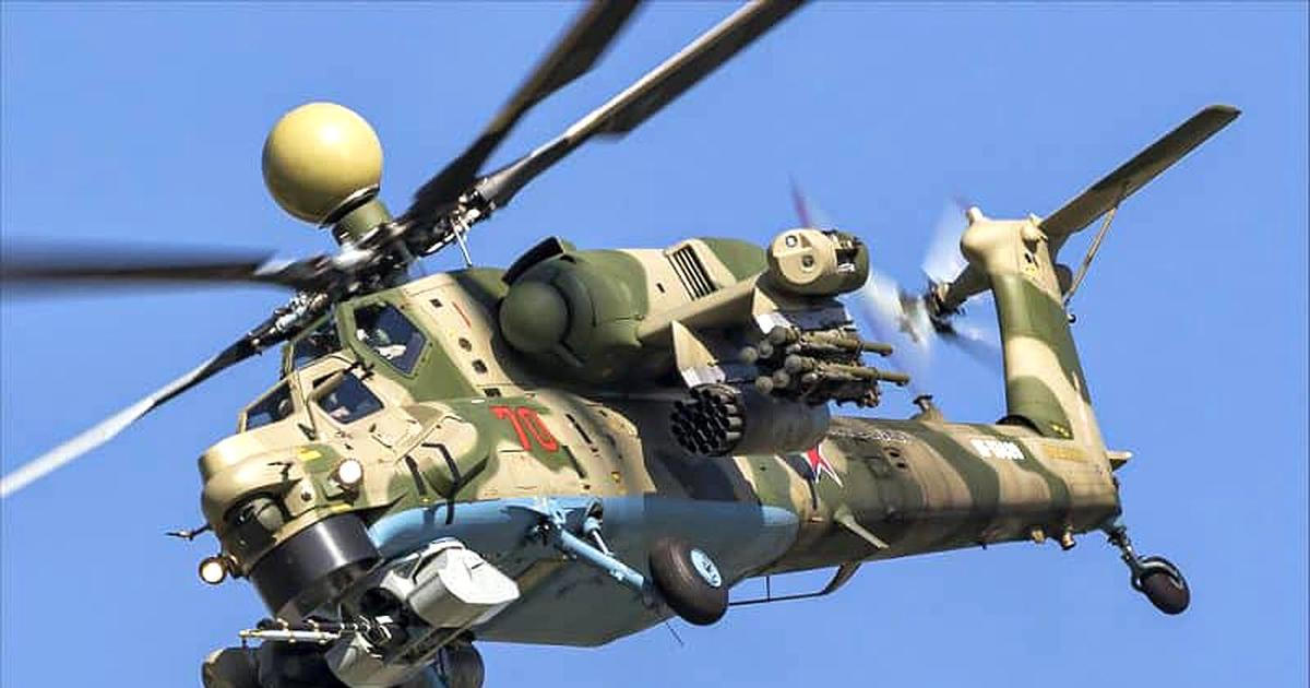 Ztráta za 400 milionů. Ukrajinský dron se vrhl na ruský vrtulník