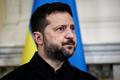FILE PHOTO: Ukrainian President Zelenskiy visits London