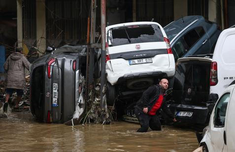 Heavy rains in Istanbul