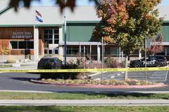Scene of a shooting at Silver Rail Elementary School in Bend, Oregon