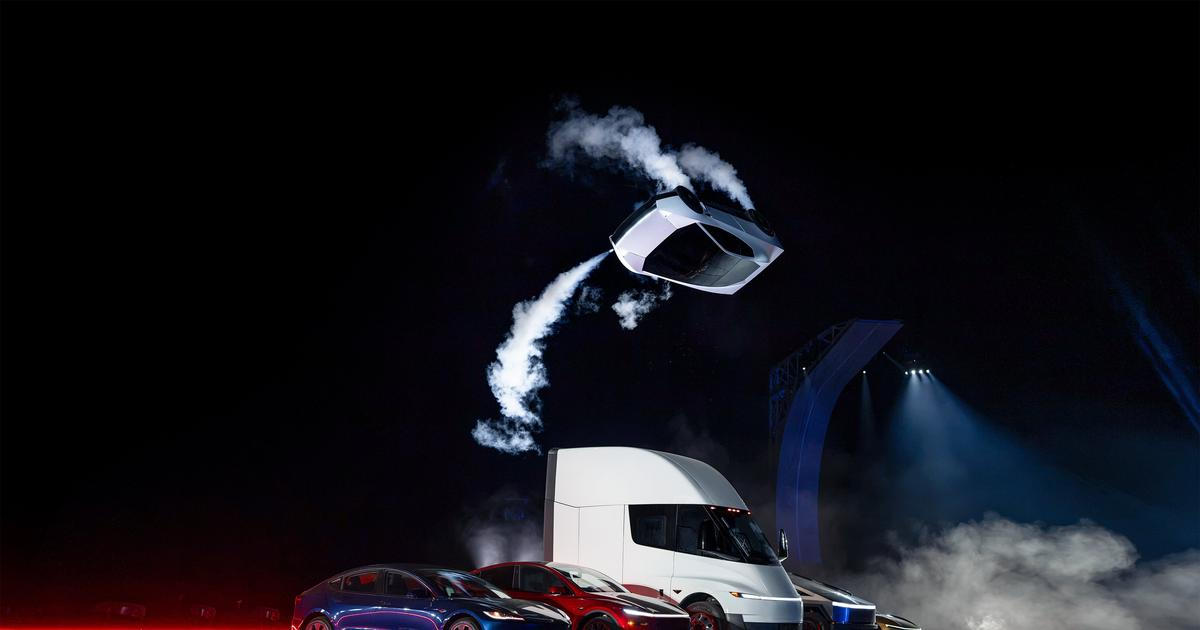 Je to skutečnost, nebo si Tesla zase vymýšlí. Létající Roadster už objednáte i v Česku