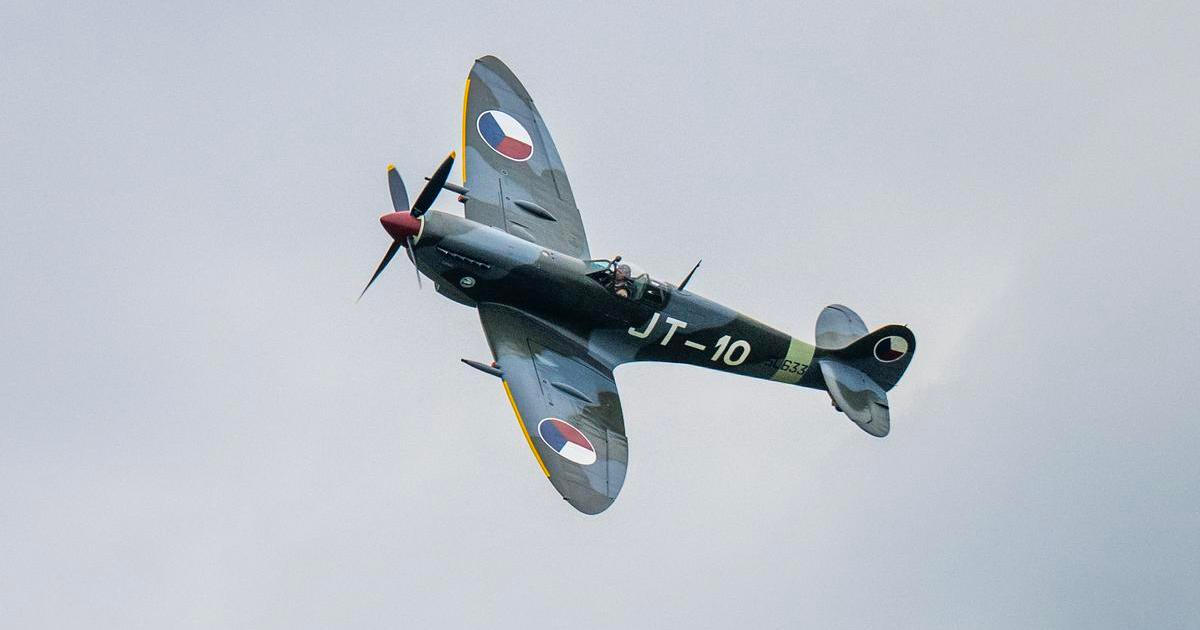 Létal s ním stíhač Pošta. Do Česka se po 80 letech vrátil legendární Spitfire