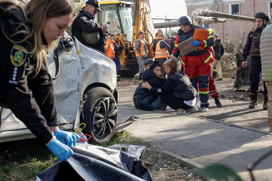 „Čisté zvěrstvo.“ Tohle bylo moc i na Zelenského, ukázal hrůzy ruského útoku