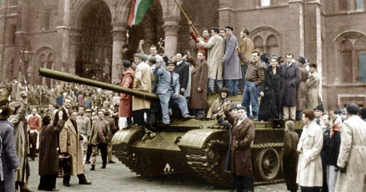 Plameny v Budapešti, jaro v Praze. Od krvavého maďarského povstání uplynulo 70 let