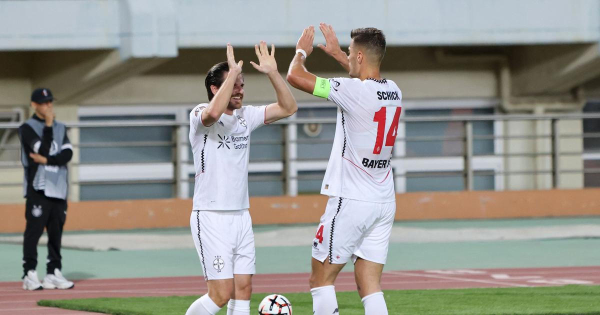 Schick dosáhl dalšího milníku. A jeho Leverkusen při tom znovu triumfoval