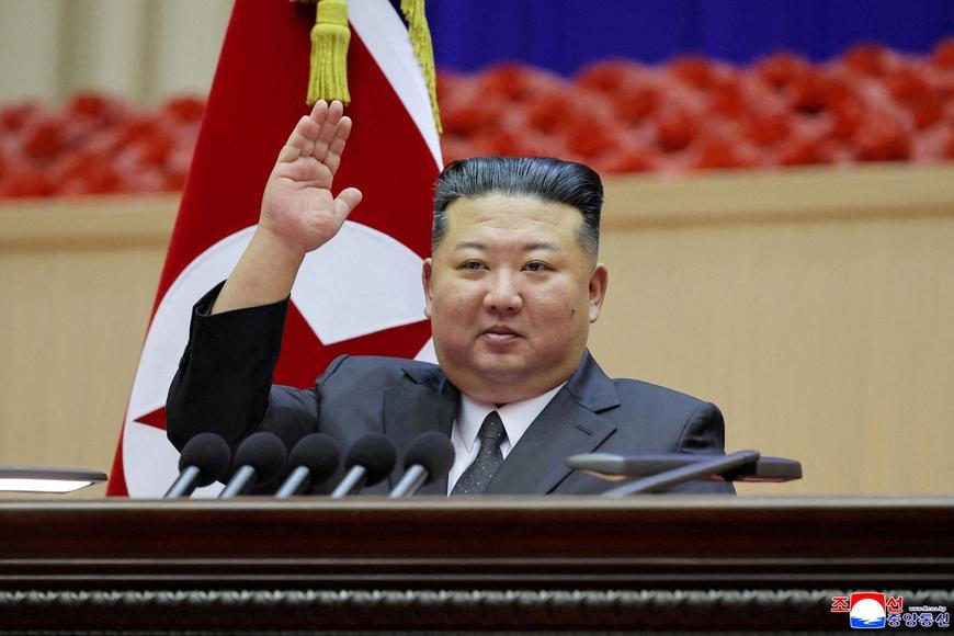 Kim Jong-un arrives in the Chinese city of Dandong