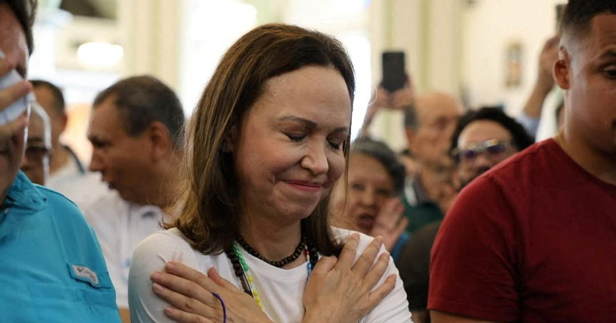 Lídryně venezuelské opozice Machadová se vrátila do vlasti