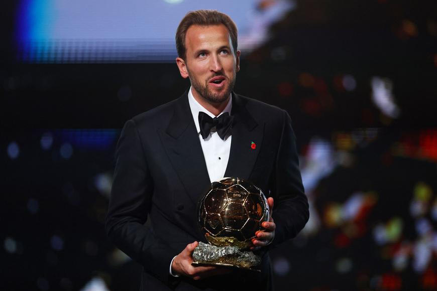 Kane poprvé v kariéře získal Zlatý míč pro nejlepšího fotbalistu světa