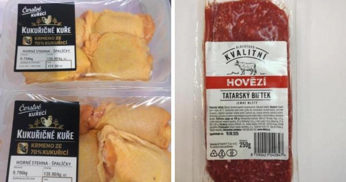 Řetězce opět prodávaly zkažené maso, problematický byl i tatarák