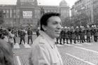 Václavské náměstí 28. října 1988.